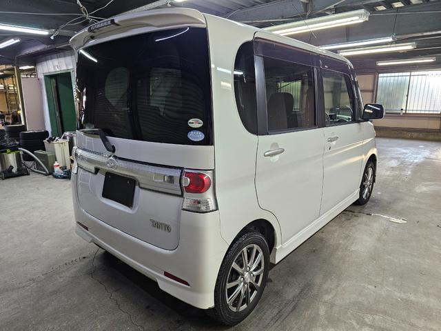 タント カスタムＸリミテッド　パワスラ　スマートキー　電格ミラー　オートエアコン　ピラーレス　フルフラットシート　タイミングチェーン　室内クリーニング済み　修復歴なし　車検Ｒ８　１月まで（14枚目）