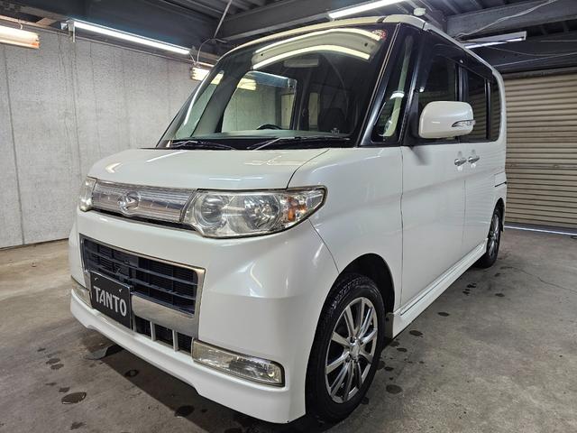 タント カスタムＸリミテッド　パワスラ　スマートキー　電格ミラー　オートエアコン　ピラーレス　フルフラットシート　タイミングチェーン　室内クリーニング済み　修復歴なし　車検Ｒ８　１月まで（18枚目）