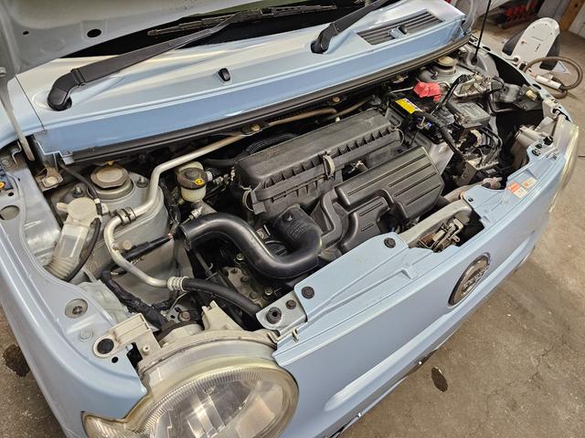 ミラココア ココアプラスＸ　ＥＴＣ　ルーフレール　スマートキー　電格ミラー　オートエアコン　シートリフター　フォグ　修復歴なし　タイミングチェーン　室内クリーニング済み（56枚目）