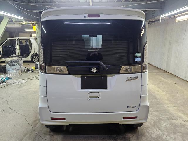 スペーシアカスタム XS 後期 S-エネチャージ Bluetooth接続 両側パワスラ スマートキー2個 フルセグ オートライト ステアリングスイッチ サンシェード 修復歴なし タイミングチェーン 室内クリーニング済み(4枚目)