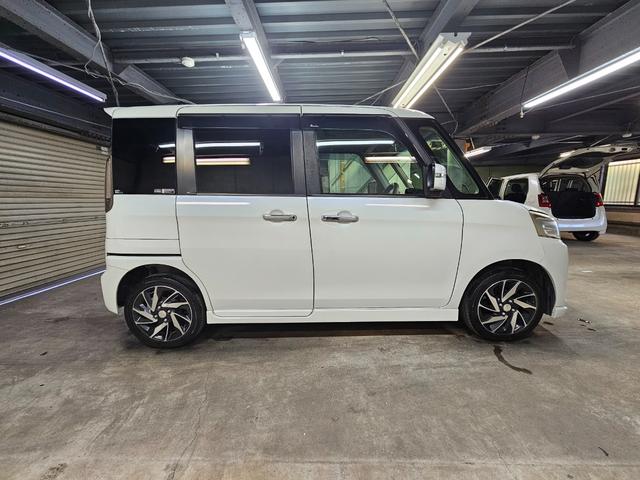 スペーシアカスタム XS 後期 S-エネチャージ Bluetooth接続 両側パワスラ スマートキー2個 フルセグ オートライト ステアリングスイッチ サンシェード 修復歴なし タイミングチェーン 室内クリーニング済み(15枚目)