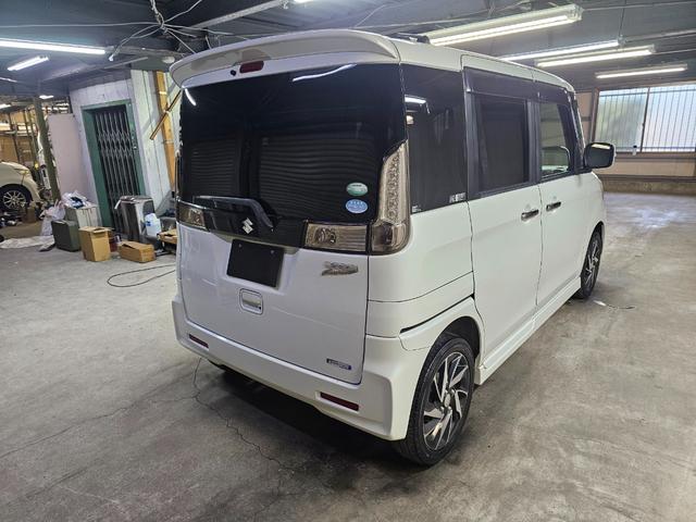 スペーシアカスタム XS 後期 S-エネチャージ Bluetooth接続 両側パワスラ スマートキー2個 フルセグ オートライト ステアリングスイッチ サンシェード 修復歴なし タイミングチェーン 室内クリーニング済み(16枚目)