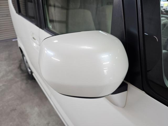 N-BOX G・Lパッケージ 両側パワスラ バックカメラ Gathersナビ スマートキー2個 ETC プッシュスタート ステアリングスイッチ フルフラットシート タイミングチェーン 修復歴なし 室内クリーニング済み(27枚目)