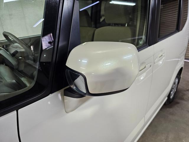 N-BOX G・Lパッケージ 両側パワスラ バックカメラ Gathersナビ スマートキー2個 ETC プッシュスタート ステアリングスイッチ フルフラットシート タイミングチェーン 修復歴なし 室内クリーニング済み(28枚目)