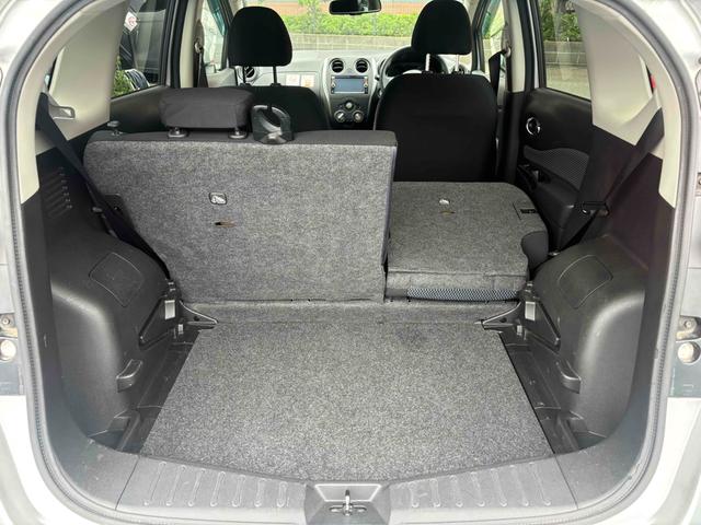 ノート Ｘ　全周囲カメラ　ナビ　スマートキー　アイドリングストップ　電動格納ミラー　ＣＶＴ　盗難防止システム　衝突安全ボディ　ＡＢＳ　ミュージックプレイヤー接続可　エアコン　パワーステアリング　パワーウィンドウ（27枚目）