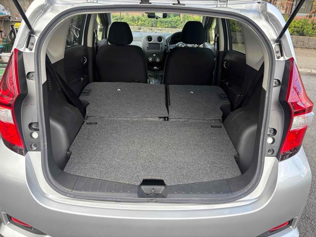 ノート Ｘ　ナビ　レーンアシスト　衝突被害軽減システム　アルミホイール　スマートキー　アイドリングストップ　電動格納ミラー　ＣＶＴ　盗難防止システム　衝突安全ボディ　ＡＢＳ　ＥＳＣ　ミュージックプレイヤー接続可（25枚目）