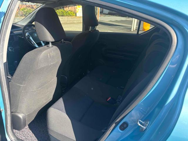 アクア S ドライブレコーダー ETC ナビ キーレスエントリー アイドリングストップ 電動格納ミラー CVT 衝突安全ボディ ABS ESC エアコン パワーステアリング パワーウィンドウ(10枚目)