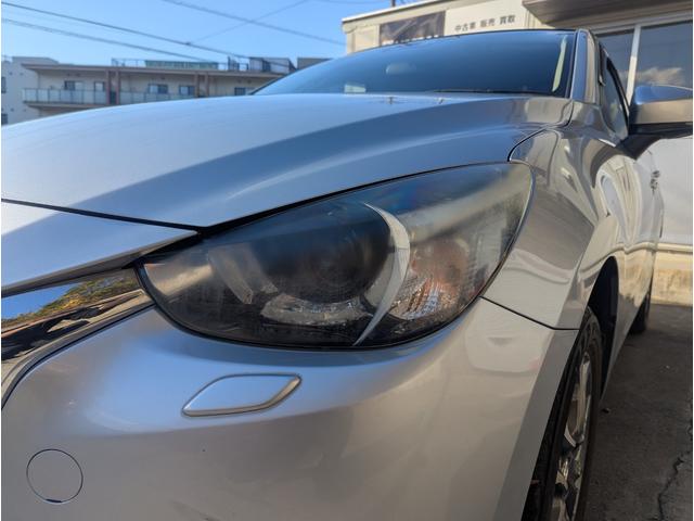 デミオ XDツーリング Lパッケージ 純正ナビ バックカメラ LEDヘッドランプ パドルシフト CD/DVD/TV レーダークルーズコントロール ETC シートヒーター ハーフレザーシート 純正アルミホイール(9枚目)