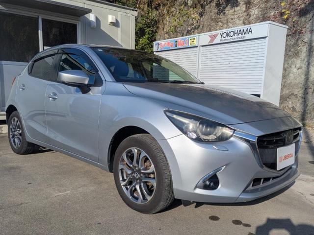 デミオ XDツーリング Lパッケージ 純正ナビ バックカメラ LEDヘッドランプ パドルシフト CD/DVD/TV レーダークルーズコントロール ETC シートヒーター ハーフレザーシート 純正アルミホイール(13枚目)