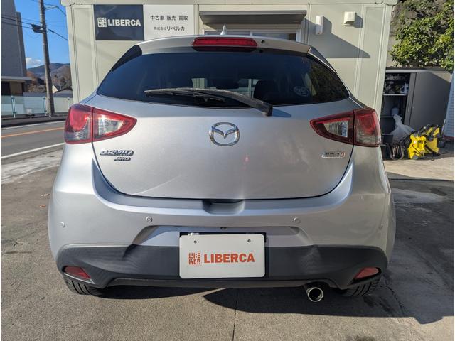 デミオ XDツーリング Lパッケージ 純正ナビ バックカメラ LEDヘッドランプ パドルシフト CD/DVD/TV レーダークルーズコントロール ETC シートヒーター ハーフレザーシート 純正アルミホイール(14枚目)