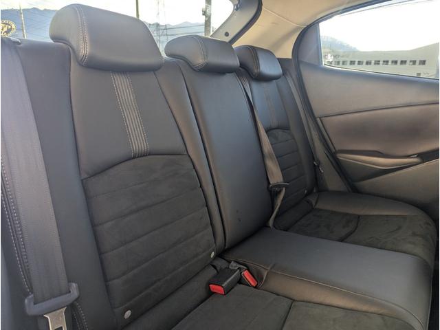 デミオ XDツーリング Lパッケージ 純正ナビ バックカメラ LEDヘッドランプ パドルシフト CD/DVD/TV レーダークルーズコントロール ETC シートヒーター ハーフレザーシート 純正アルミホイール(20枚目)