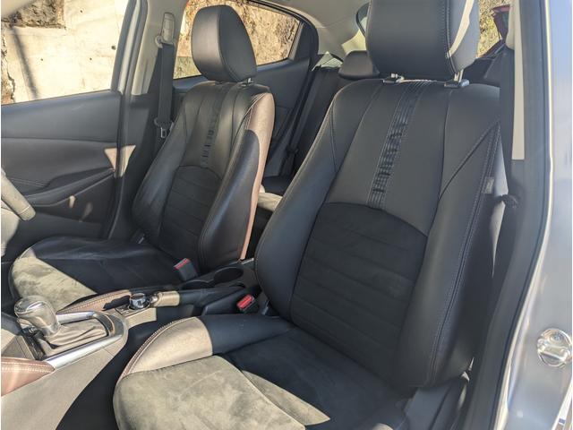 デミオ XDツーリング Lパッケージ 純正ナビ バックカメラ LEDヘッドランプ パドルシフト CD/DVD/TV レーダークルーズコントロール ETC シートヒーター ハーフレザーシート 純正アルミホイール(21枚目)