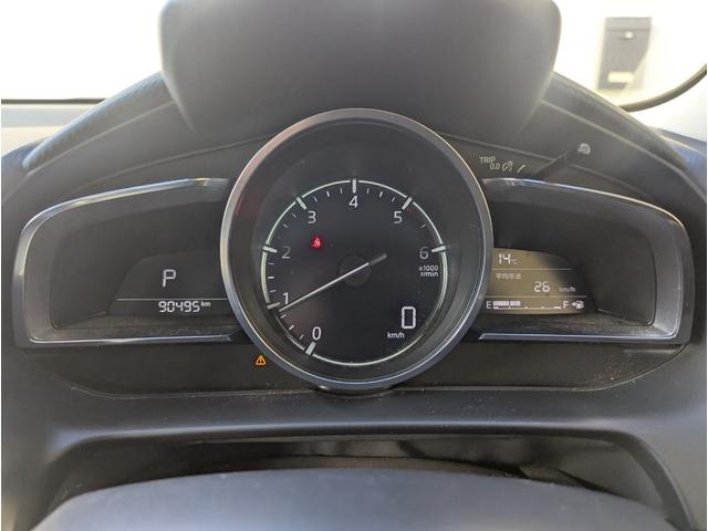 デミオ XDツーリング Lパッケージ 純正ナビ バックカメラ LEDヘッドランプ パドルシフト CD/DVD/TV レーダークルーズコントロール ETC シートヒーター ハーフレザーシート 純正アルミホイール(26枚目)