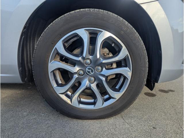 デミオ XDツーリング Lパッケージ 純正ナビ バックカメラ LEDヘッドランプ パドルシフト CD/DVD/TV レーダークルーズコントロール ETC シートヒーター ハーフレザーシート 純正アルミホイール(35枚目)