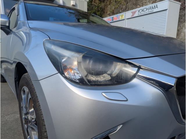 デミオ XDツーリング Lパッケージ 純正ナビ バックカメラ LEDヘッドランプ パドルシフト CD/DVD/TV レーダークルーズコントロール ETC シートヒーター ハーフレザーシート 純正アルミホイール(36枚目)