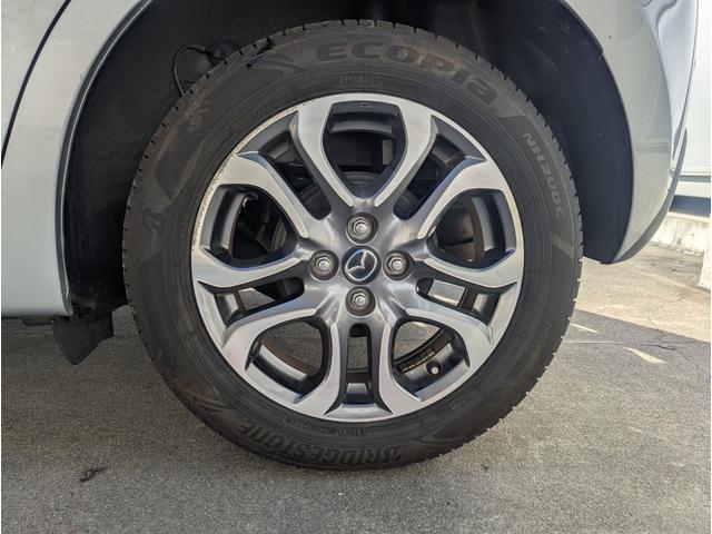 デミオ XDツーリング Lパッケージ 純正ナビ バックカメラ LEDヘッドランプ パドルシフト CD/DVD/TV レーダークルーズコントロール ETC シートヒーター ハーフレザーシート 純正アルミホイール(45枚目)