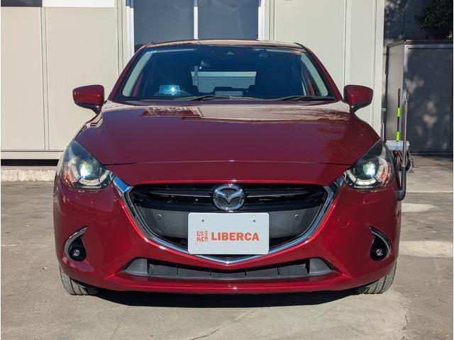 デミオ XDツーリング Lパッケージ 純正SDナビ パドルシフト LEDヘッドライト ヘッドアップディスプレイ ハーフレザーシート ETC シートヒーター 純正アルミホイール クルーズコントロール ドライブレコーダー(5枚目)