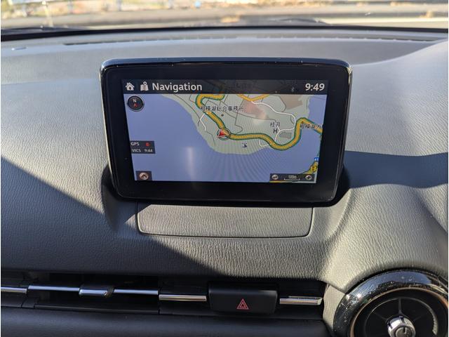 デミオ XDツーリング Lパッケージ 純正SDナビ パドルシフト LEDヘッドライト ヘッドアップディスプレイ ハーフレザーシート ETC シートヒーター 純正アルミホイール クルーズコントロール ドライブレコーダー(7枚目)