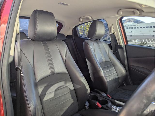 デミオ XDツーリング Lパッケージ 純正SDナビ パドルシフト LEDヘッドライト ヘッドアップディスプレイ ハーフレザーシート ETC シートヒーター 純正アルミホイール クルーズコントロール ドライブレコーダー(9枚目)