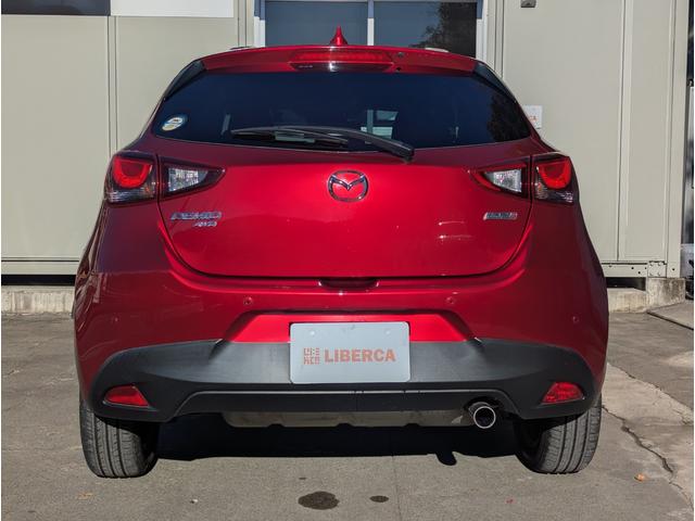 デミオ XDツーリング Lパッケージ 純正SDナビ パドルシフト LEDヘッドライト ヘッドアップディスプレイ ハーフレザーシート ETC シートヒーター 純正アルミホイール クルーズコントロール ドライブレコーダー(17枚目)