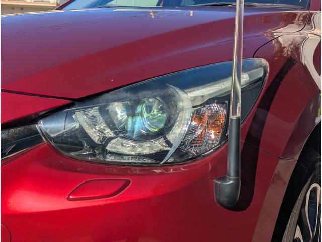 デミオ XDツーリング Lパッケージ 純正SDナビ パドルシフト LEDヘッドライト ヘッドアップディスプレイ ハーフレザーシート ETC シートヒーター 純正アルミホイール クルーズコントロール ドライブレコーダー(30枚目)