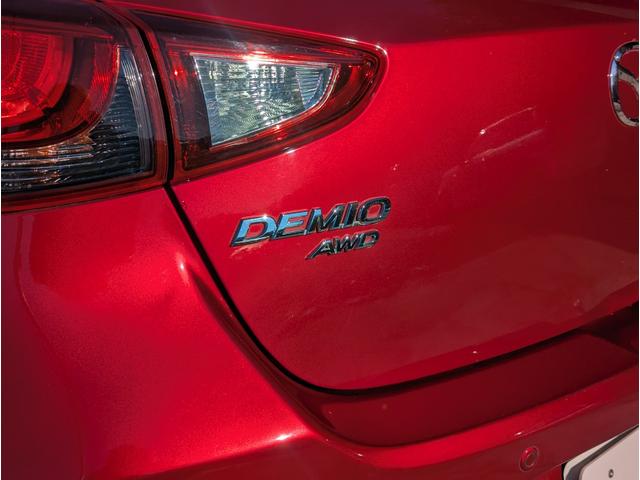 デミオ XDツーリング Lパッケージ 純正SDナビ パドルシフト LEDヘッドライト ヘッドアップディスプレイ ハーフレザーシート ETC シートヒーター 純正アルミホイール クルーズコントロール ドライブレコーダー(48枚目)