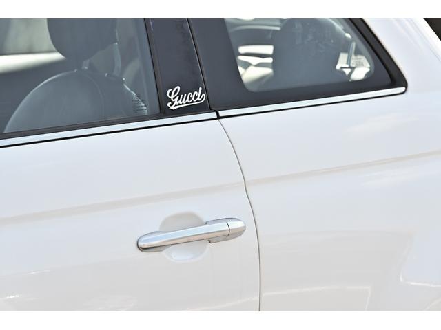 ５００Ｃ バイ　グッチ　限定車　キーレスエントリー　ＥＴＣ　ドライブレコーダー　専用レザーシート　記録簿　アイドリングストップ（13枚目）