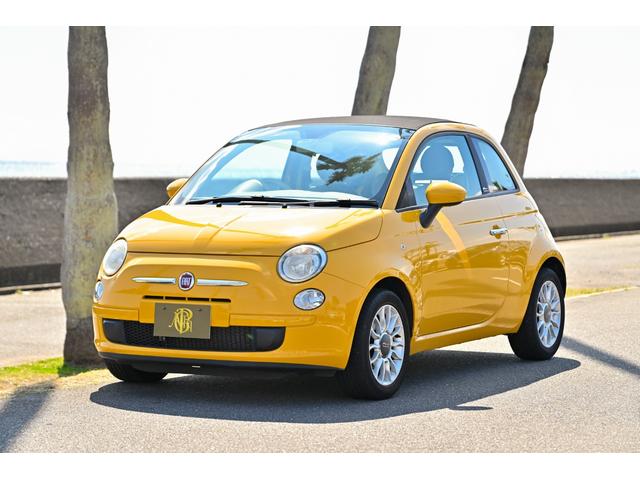 ５００Ｃ ジャッラ　合皮レザーシートカバー　純正ＣＤオーディオ　ＥＴＣ　純正１５インチアルミ　キーレスエントリー　禁煙車　ＨＩＤヘッドライト（2枚目）