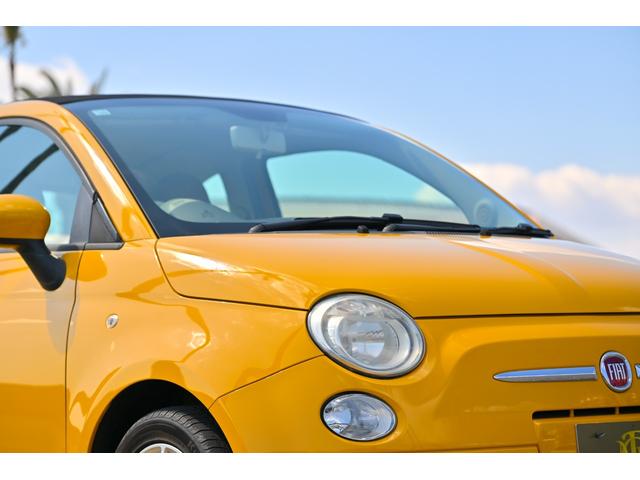 ５００Ｃ ジャッラ　合皮レザーシートカバー　純正ＣＤオーディオ　ＥＴＣ　純正１５インチアルミ　キーレスエントリー　禁煙車　ＨＩＤヘッドライト（23枚目）