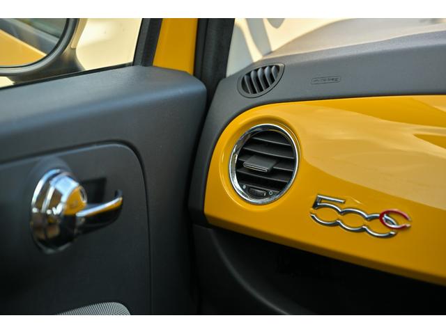 ５００Ｃ ジャッラ　合皮レザーシートカバー　純正ＣＤオーディオ　ＥＴＣ　純正１５インチアルミ　キーレスエントリー　禁煙車　ＨＩＤヘッドライト（31枚目）