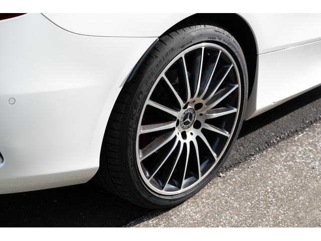 Cクラス C180カブリオレスポーツ AMGライン レザーエクスクルーシブPKG 青幌 ホワイトレザー ワンオーナー 純正HDDナビ フルセグTV バックカメラ ETC ドライブレコーダー(18枚目)