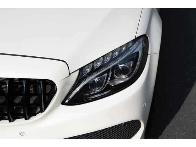 Cクラス C180カブリオレスポーツ AMGライン レザーエクスクルーシブPKG 青幌 ホワイトレザー ワンオーナー 純正HDDナビ フルセグTV バックカメラ ETC ドライブレコーダー(20枚目)