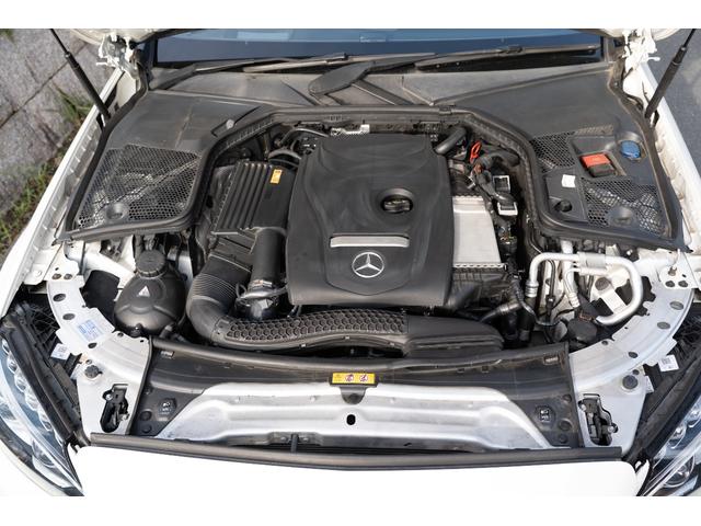 Cクラス C180カブリオレスポーツ AMGライン レザーエクスクルーシブPKG 青幌 ホワイトレザー ワンオーナー 純正HDDナビ フルセグTV バックカメラ ETC ドライブレコーダー(36枚目)