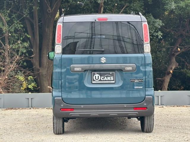 スペーシアギア ハイブリッドＸＺ　ターボ　純正９インチナビ　全方位カメラ　両側電動スライドドア　フルセグＴＶ　ヘッドアップディスプレイ　ＬＥＤヘッドライト　ＥＴＣ　シートヒーター　コーナーセンサー　ブレーキサポート　社外デジタルインナミラー（3枚目）