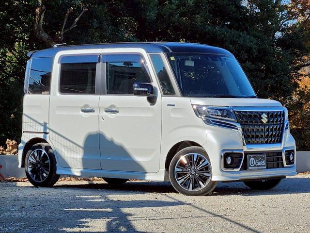 スペーシアカスタム ハイブリッドＸＳ　ワンオーナー　ユーザー様仕入れ　純正８インチナビ　バックカメラ　フルセグＴＶ　両側電動スライドドア　ヘッドアップディスプレイ　ＥＴＣ　ブレーキサポート　レーンキープ　ＬＥＤヘッドライト　１５インチＡＷ（6枚目）