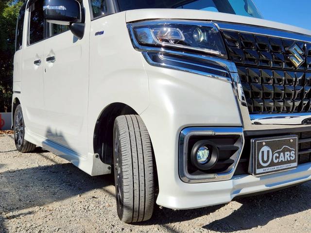 スペーシアカスタム ハイブリッドＸＳ　ワンオーナー　ユーザー様仕入れ　純正８インチナビ　バックカメラ　フルセグＴＶ　両側電動スライドドア　ヘッドアップディスプレイ　ＥＴＣ　ブレーキサポート　レーンキープ　ＬＥＤヘッドライト　１５インチＡＷ（58枚目）