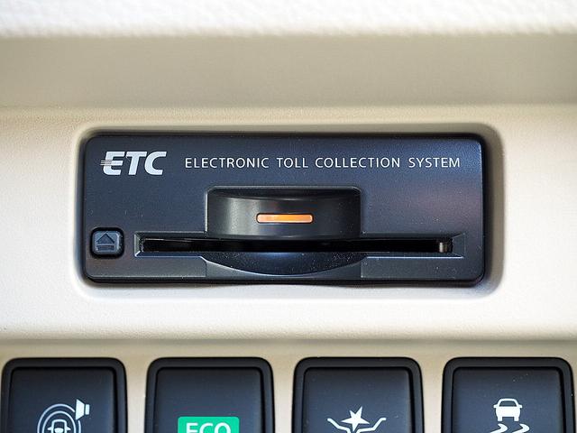 【装備品】　ＥＴＣユニットが装備されております！！お財布出さずに高速道路料金所楽々通過！！