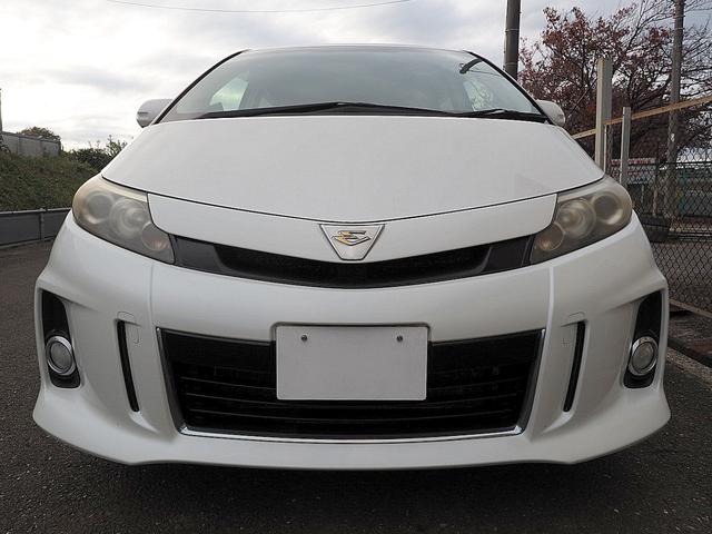 エスティマ アエラス　◆中後期型◆両側パワースライド◆ナビ◆ＴＶ◆Ｂｌｕｅｔｏｏｔｈオーディオ◆後席フリップダウンモニター◆リアカメラ◆ＥＴＣ◆エアロパーツ◆１８インチアルミホイール◆ＨＩＤ◆クルーズコントロール◆スマキー（2枚目）