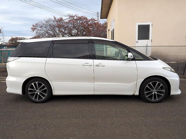 エスティマ アエラス　◆中後期型◆両側パワースライド◆ナビ◆ＴＶ◆Ｂｌｕｅｔｏｏｔｈオーディオ◆後席フリップダウンモニター◆リアカメラ◆ＥＴＣ◆エアロパーツ◆１８インチアルミホイール◆ＨＩＤ◆クルーズコントロール◆スマキー（7枚目）