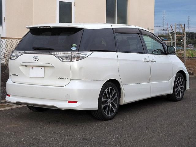 エスティマ アエラス　◆中後期型◆両側パワースライド◆ナビ◆ＴＶ◆Ｂｌｕｅｔｏｏｔｈオーディオ◆後席フリップダウンモニター◆リアカメラ◆ＥＴＣ◆エアロパーツ◆１８インチアルミホイール◆ＨＩＤ◆クルーズコントロール◆スマキー（9枚目）