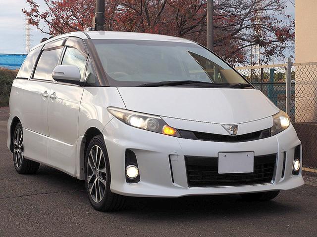 エスティマ アエラス　◆中後期型◆両側パワースライド◆ナビ◆ＴＶ◆Ｂｌｕｅｔｏｏｔｈオーディオ◆後席フリップダウンモニター◆リアカメラ◆ＥＴＣ◆エアロパーツ◆１８インチアルミホイール◆ＨＩＤ◆クルーズコントロール◆スマキー（55枚目）