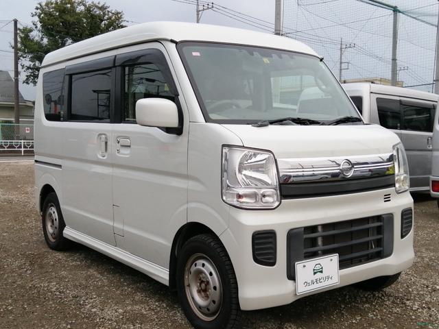 ＮＶ１００クリッパーリオ チェアキャブ　スロープタイプ　車検２年付　福祉装置点検済　車いす１名＋３名乗車　通常４名乗車　リモコン式電動ウィンチ　社外ナビ　　エマージェンシーブレーキ　プッシュエンジンスタート　全国対応１年保証付き　修復歴無し（4枚目）