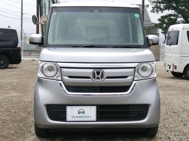 Ｎ－ＢＯＸ 　車検　２年付　車いすスロープ　福祉装置点検済　車いす１名＋２名乗車　通常４名乗車　リモコン式電動ウィンチ　社外ナビ　バックカメラ　ＥＴＣ　全国対応１年保証付き　修復歴無し（3枚目）