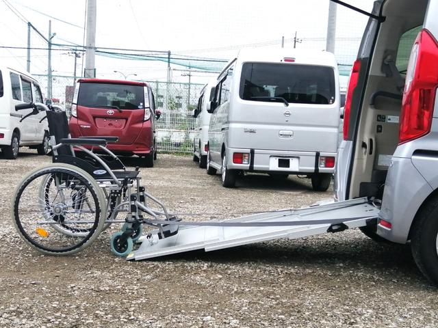 Ｎ－ＢＯＸ 　車検　２年付　車いすスロープ　福祉装置点検済　車いす１名＋２名乗車　通常４名乗車　リモコン式電動ウィンチ　社外ナビ　バックカメラ　ＥＴＣ　全国対応１年保証付き　修復歴無し（11枚目）