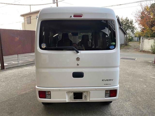 エブリイ PC AT クリアランスソナー 両側スライドドア キーレスエントリー 盗難防止システム ABS エアコン パワーステアリング(6枚目)