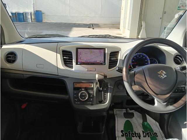 ワゴンR FX ワンセグナビ 運転席シートヒーター キーレス オートエアコン 1年又は1万キロ保証付き(9枚目)