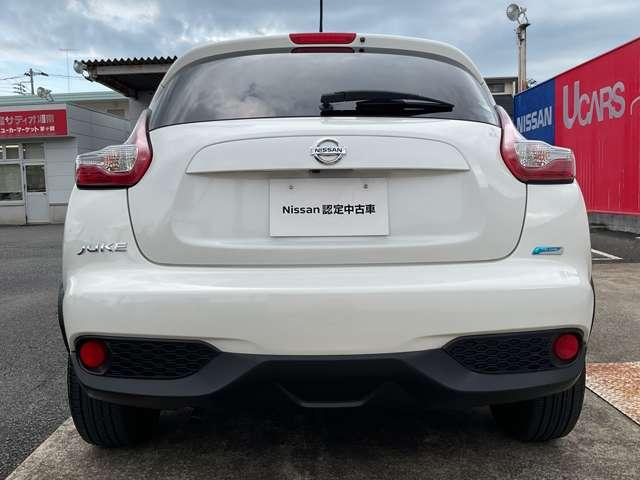 ジューク １．５　１５ＲＸ　※純正７インチナビ＋地デジ＋全周囲カメラ　イモビライザー　Ｗエアバッグ　定期点検記録簿　ＥＴＣ付　キーフリーシステム　ナビＴＶ　メモリーナビ　アラウンドビューモニター　パワーウィンドウ　パワーステアリング　ＡＢＳ　ドライブレコーダー　ワンセグ（14枚目）