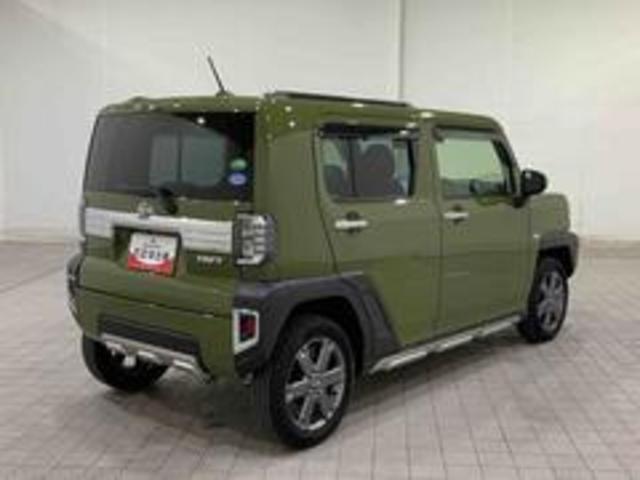 タフト Ｇターボ　サポカーＳワイド適合　スカイフィールトップ　パノラマモニター対応　ＥＴＣ　ドラレコ　電動パーキングブレーキ　全車速追従機能付ＡＣＣ　ステアリングスイッチ　シートヒーター　ＵＳＢ接続端子　キーフリー（8枚目）