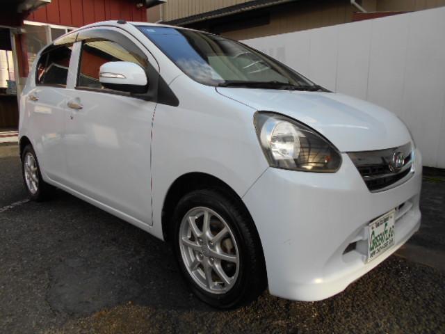 ミライース Ｇ　純正ＣＤステレオ／キーレスエントリー／電動格納ミラー／ドアバイザー／純正アルミホイール／アイドリングストップ（13枚目）