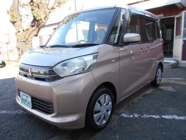 eKスペース E キーレスエントリー/純正CDステレオ/アイドリングストップ/ドアバイザー/リヤフルフラットシート(15枚目)